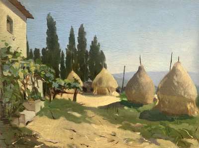Sheaves of hay - Bonciani Alfredo