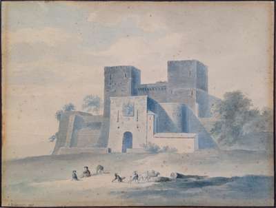 Pecoraio nella campagna romana - Blaschnik Arthur