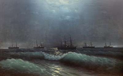 Military ships - Claudus Rudolf