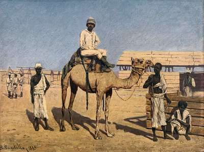 Orientalist Scene: East Africa - Guastalla Roberto