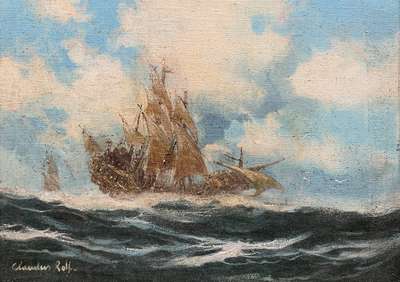 Sailing ship - Claudus Rudolf