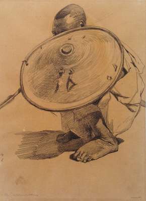 Abyssinian warrior - Cammarano Michele