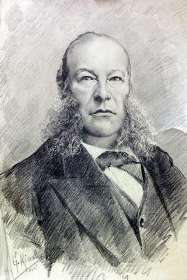 Portrait of Senator Agostino Magliani - Micali Giuseppe