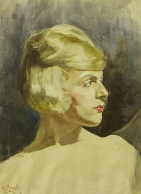 Woman profile - Micali Giuseppe