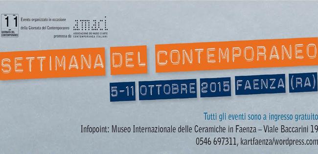5-11 ottobre 2015 Faenza