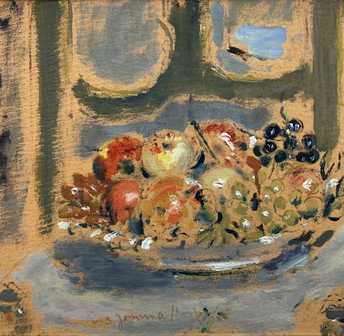 De Pisis Filippo - Natura morta con frutta *