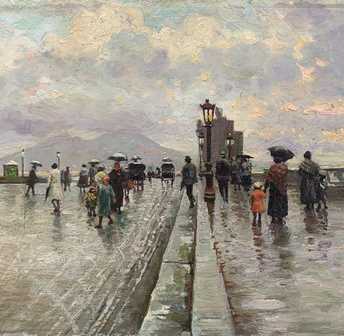 Pratella Attilio - Via Partenope, Napoli °