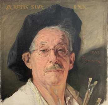 Van Biesbroeck  Jules Pierre - Autoritratto 