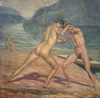 Tedeschi Giovanni Battista  - Lottatori °